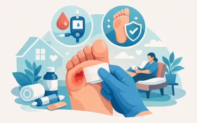 Can Diabetic Foot Ulcers Heal at Home?