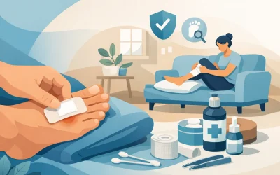 How to Care for Foot Wounds Safely at Home